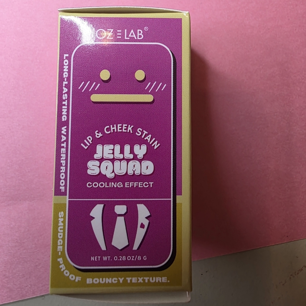 Jelly Squad Lip & Cheek Stain - Grumpy Pink - Picture 4 of 5